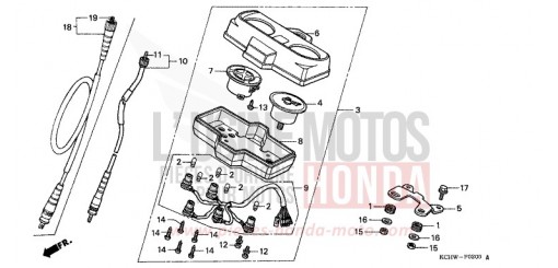 COMPTEUR CG125W de 1998